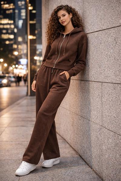 Костюм спорт Major (S-L) 8272 chocolate (деми)