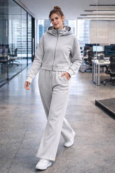 Костюм спорт Major (S-L) 8282 l.grey (деми)