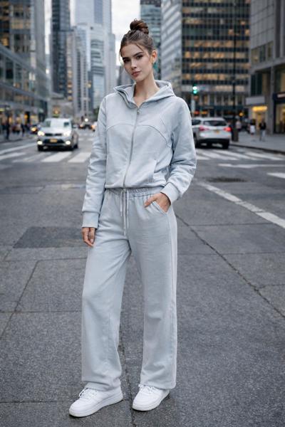 Костюм спорт Major (M-XL) 8283 l.grey (деми)