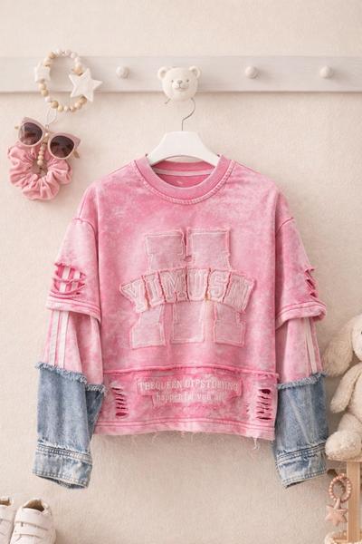 Свитер Major (120-170) CS29 pink (деми)