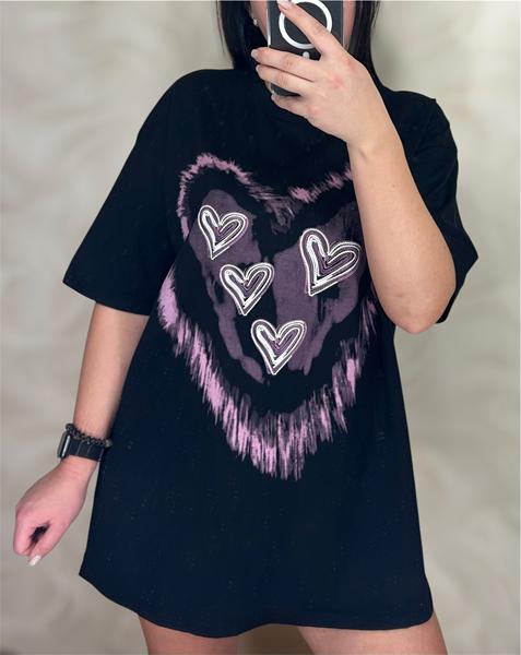 Футболка LeVisha (S-L) 25061 black (лето)