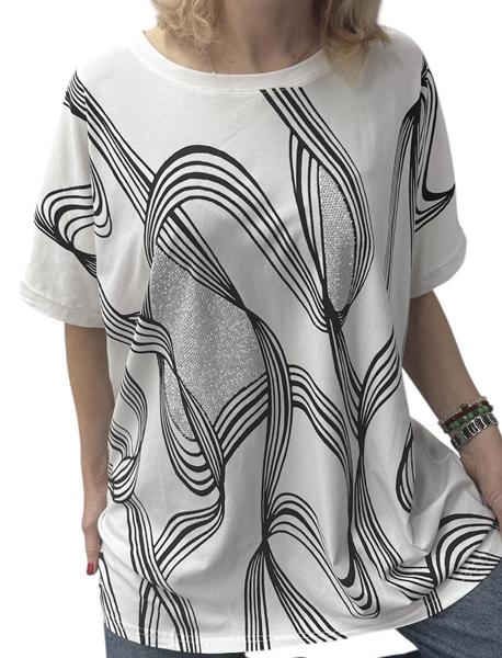 Футболка LeVisha (54-58) 26010 white (лето)