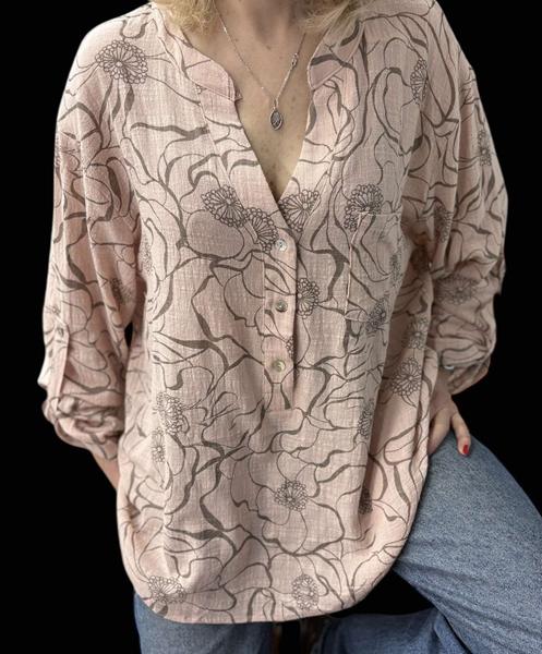 Блузка LeVisha (50-56) 26022 beige (деми)