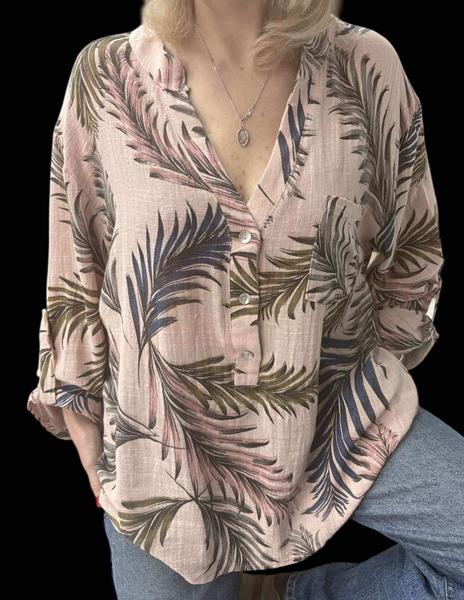 Блузка LeVisha (50-56) 26023 beige (деми)