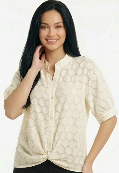 Блузка LeVisha (48-52) 26119 l.beige (лето)