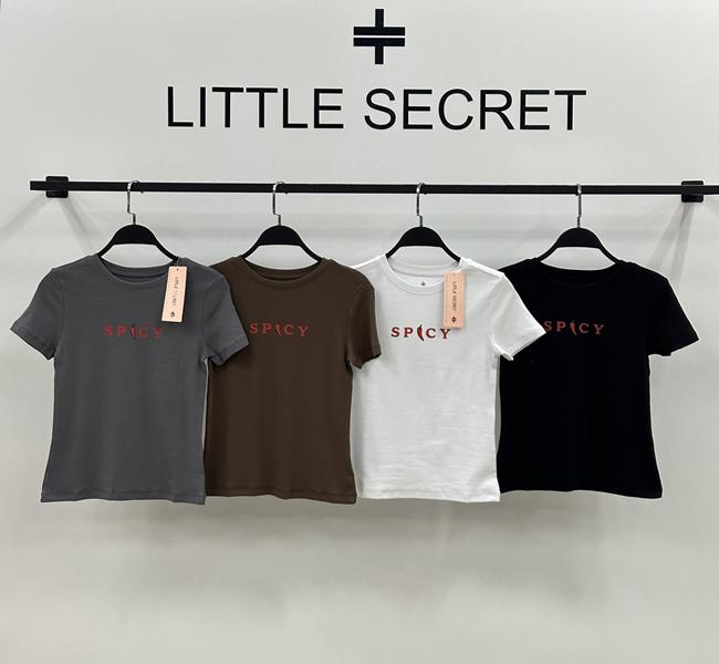 Топ Little Secret (S-L) 500078 grey (лето)