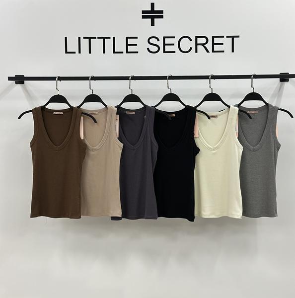 Майка Little Secret (S-L) 500327 black (лето)