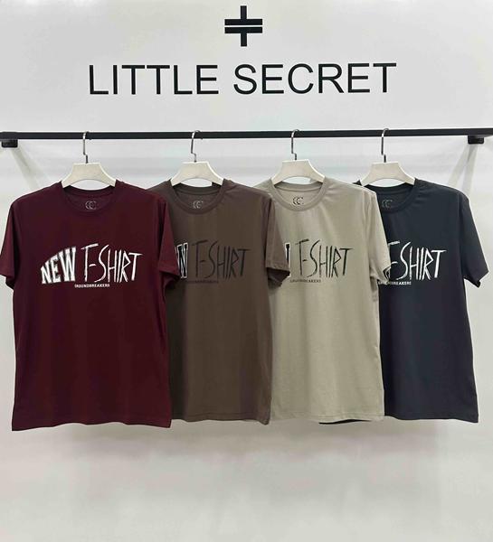 Футболка Little Secret (S-2XL) 500366 brown (лето)