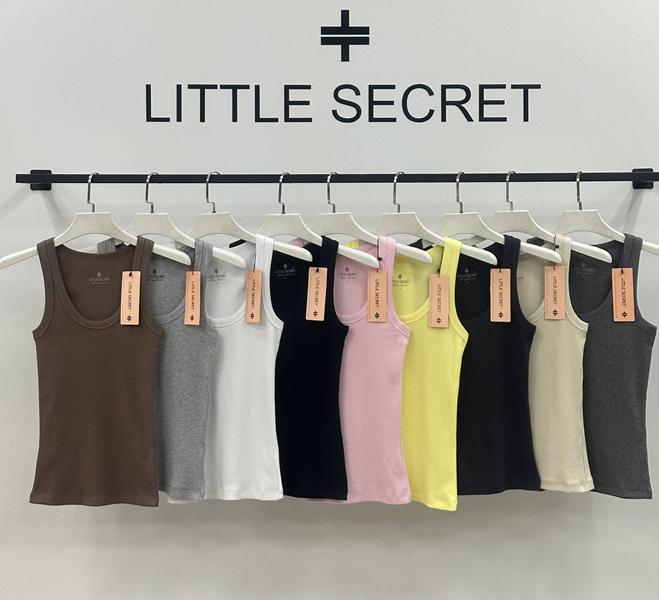 Майка Little Secret (S-L) 50418 d.grey (лето)