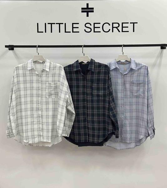 Рубашка Little Secret (one size) 7062 white (деми)