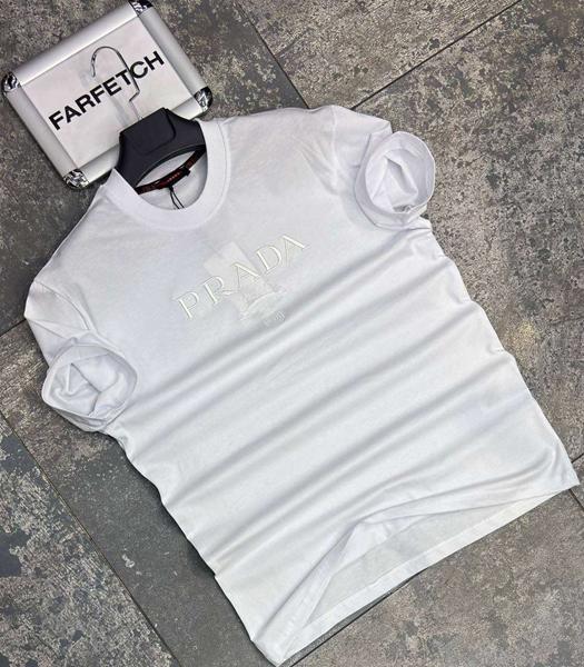 Футболка Verton (S-2XL) W26536 white (лето)