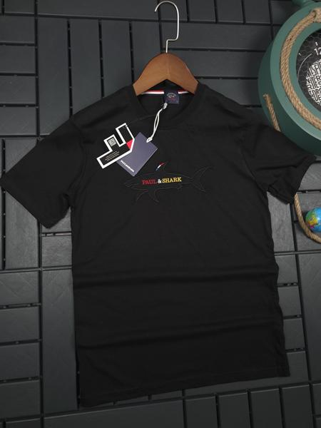 Футболка Verton (S-2XL) W26550 black (лето)