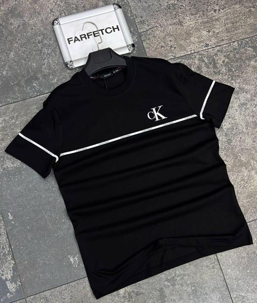 Футболка Verton (S-2XL) W26632 black (лето)