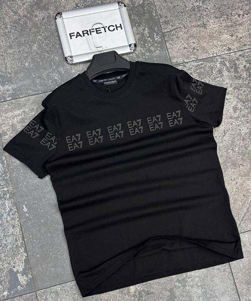 Футболка Verton (S-2XL) W26650 black (лето)