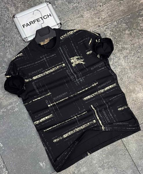 Футболка Verton (S-2XL) W26694 black (лето)