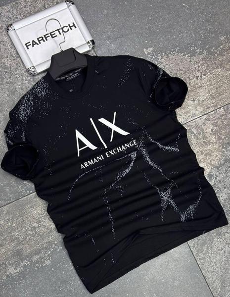 Футболка Verton (S-2XL) W26716 black (лето)