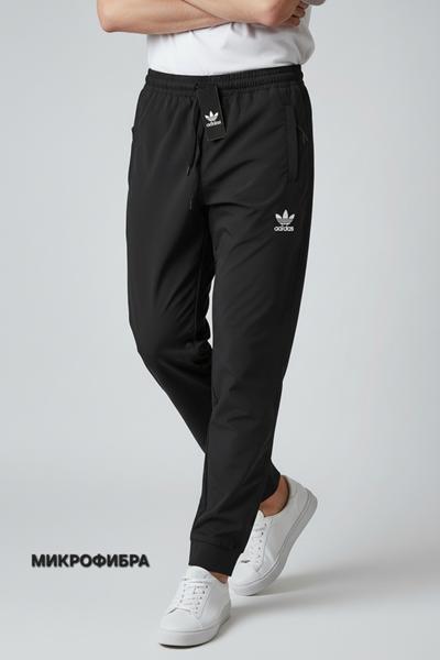 Штаны спорт Verton (S-2XL) W26770 black (деми)