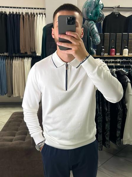 Свитер Vip Stendo (M-2XL) 054 white (деми)