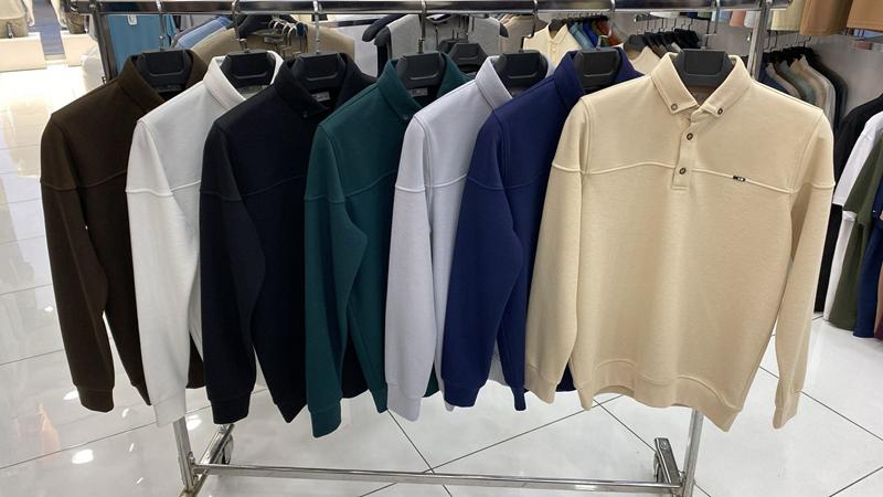 Свитер Vip Stendo (M-3XL) 253831 grey (деми)