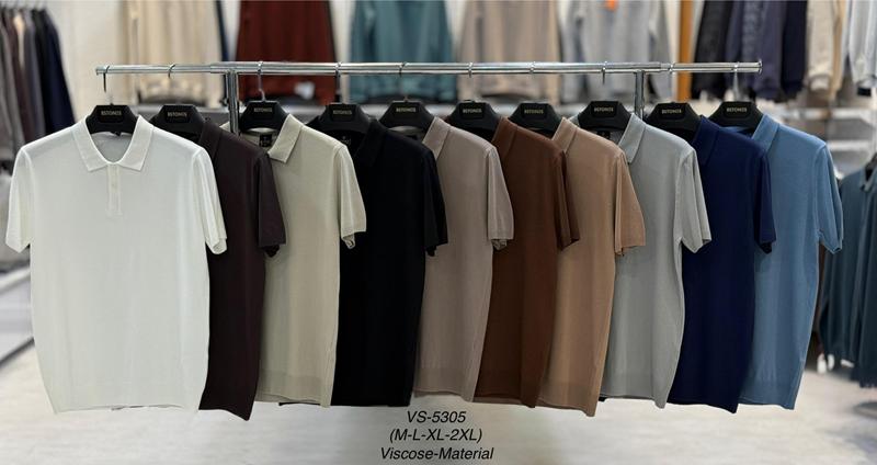 Футболка Vip Stendo (M-2XL) 5305 l.brown (лето)