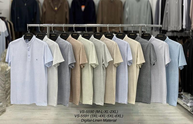 Футболка Vip Stendo (M-2XL) 5590 mint (лето)