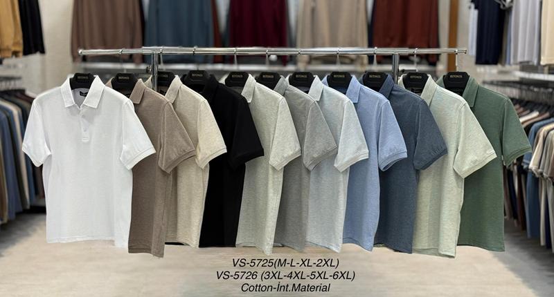 Футболка Vip Stendo (3XL-6XL) 5726 green (лето)