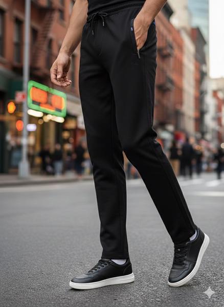 Штаны спорт Vip Stendo (M-3XL) VP69 black (деми)