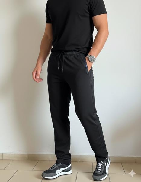 Штаны спорт Vip Stendo (M-3XL) VP71 black (деми)