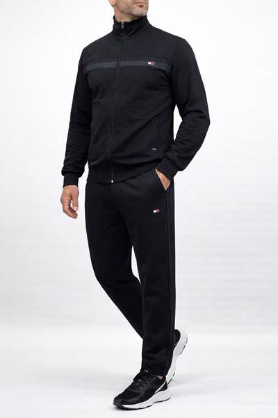 Костюм спорт Vip Stendo (M-3XL) VP75 black (деми)