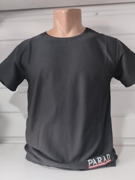 Футболка Panda (M-2XL) 1591 black (лето)