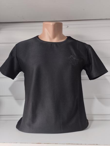 Футболка Panda (M-2XL) 1593 black (лето)