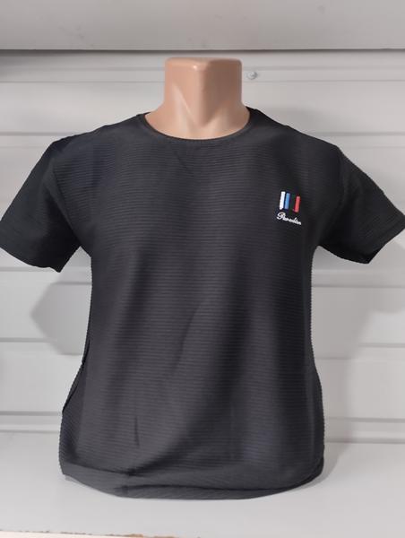 Футболка Panda (M-2XL) 1595 black (лето)