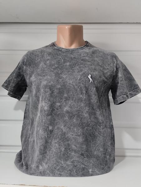 Футболка Panda (M-3XL) 1607 grey (лето)