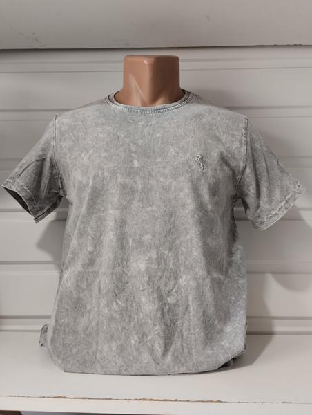 Футболка Panda (M-3XL) 1608 grey (лето)