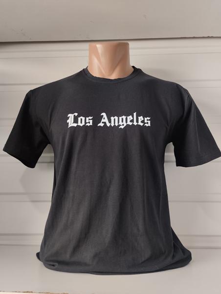 Футболка Panda (M-3XL) 1616 black (лето)