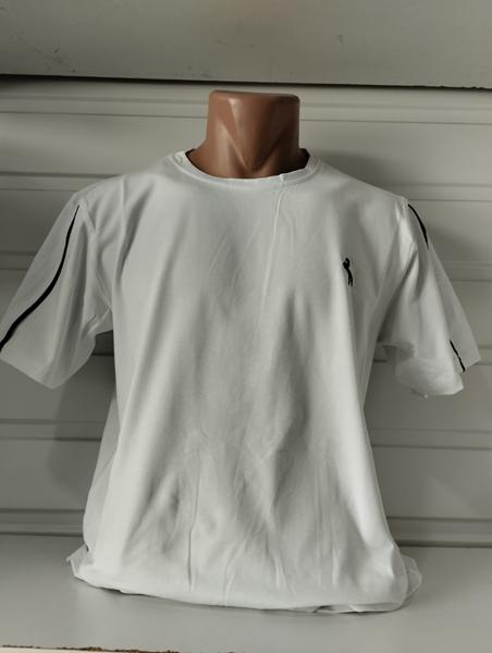 Футболка Panda (M-3XL) 1618 white (лето)