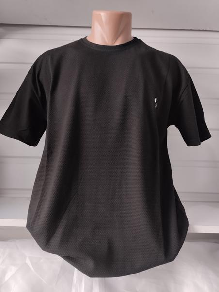 Футболка Panda (4XL-8XL) 1626 black (лето)
