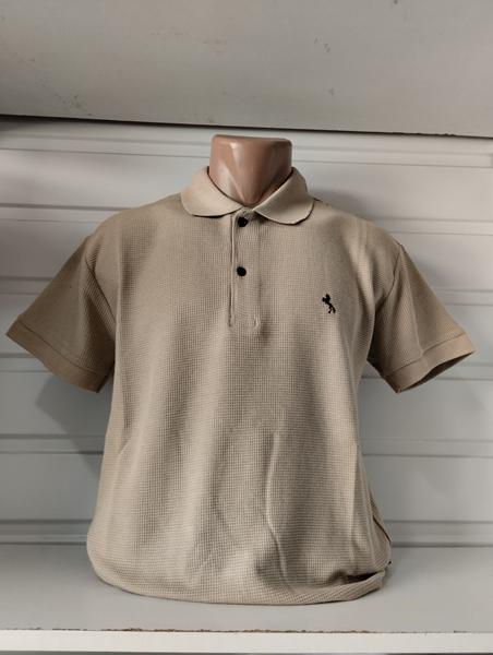 Футболка Panda (M-3XL) 1636 beige (лето)