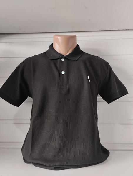 Футболка Panda (M-3XL) 1637 black (лето)