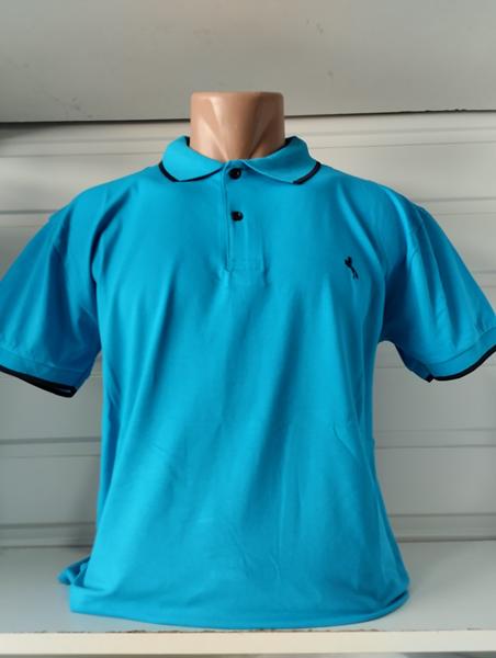 Футболка Panda (M-3XL) 1640 l.blue (лето)