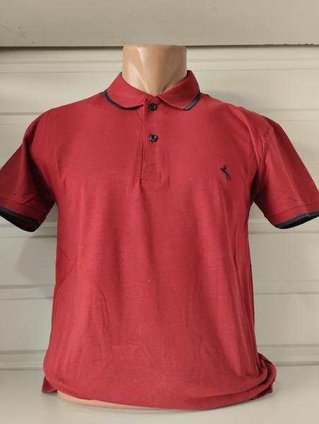 Футболка Panda (M-3XL) 1647 red (лето)