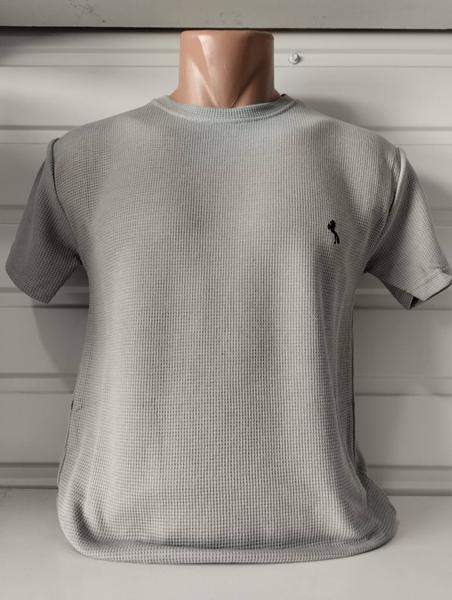 Футболка Panda (M-3XL) 1649 grey (лето)