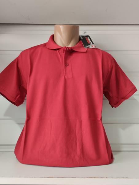 Футболка Panda (M-3XL) 1662 red (лето)