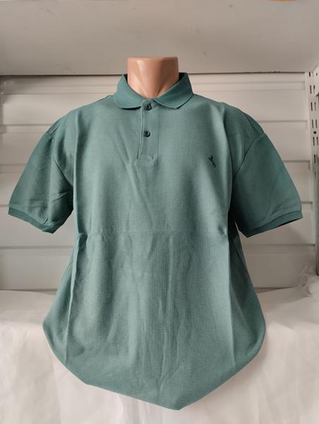 Футболка Panda (4XL-8XL) 1677 green (лето)