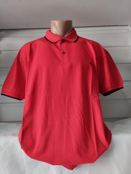 Футболка Panda (4XL-8XL) 1688 red (лето)