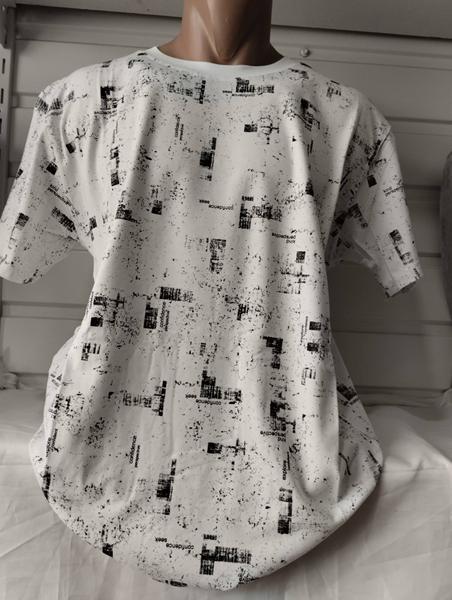 Футболка Panda (2XL-6XL) 1693 white (лето)