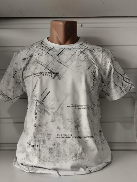 Футболка Panda (S-2XL) 1705 white (лето)