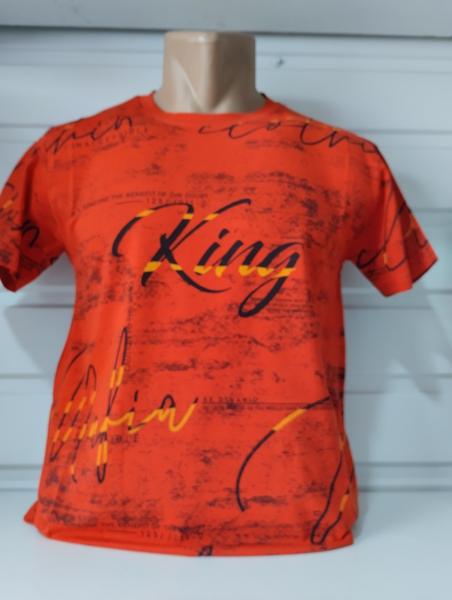 Футболка Panda (S-2XL) 1720 orange (лето)