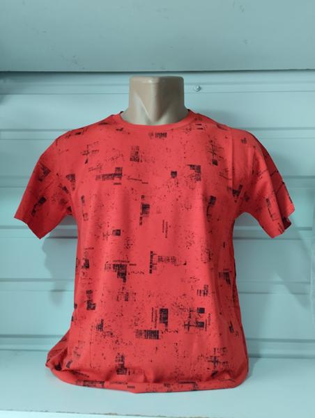 Футболка Panda (S-2XL) 1726 red (лето)