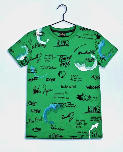 Футболка Dino (8-12) DN118 green (лето)